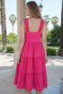 Kleid Fuchsia 4073 F FRESH COTTON